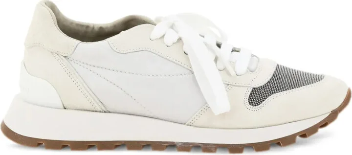 Sneakers With Color-Block Design