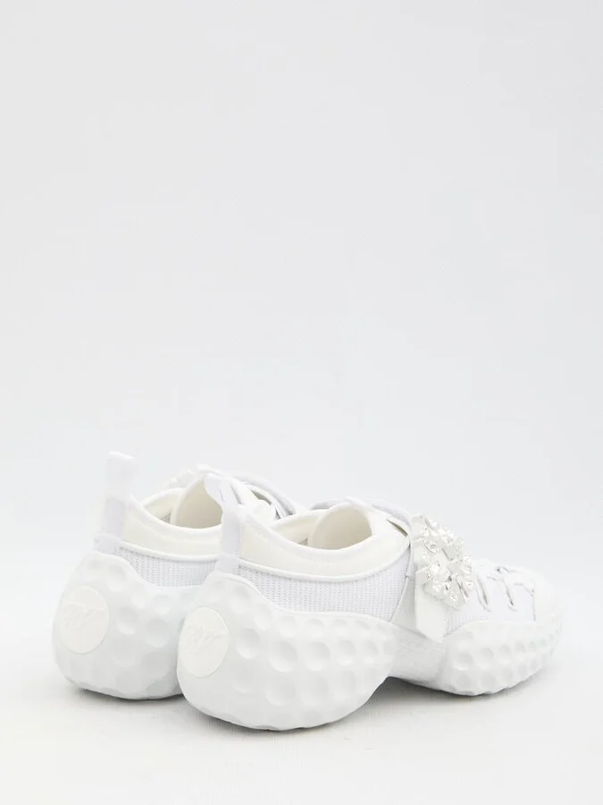 Sneakers With Crystal-Embellished Buckle - Image 3