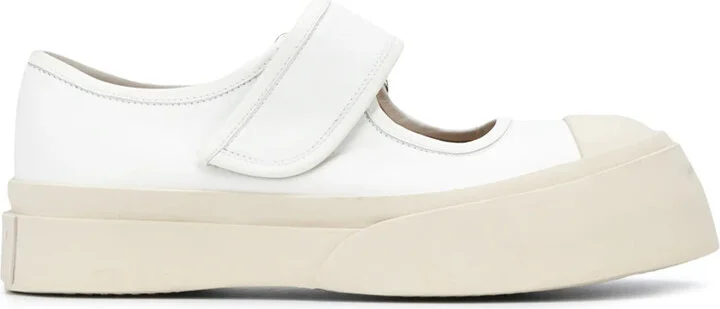 Sneakers With Hook And Loop Closures