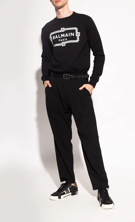 Sneakers With Logo, , - Black - Image 2