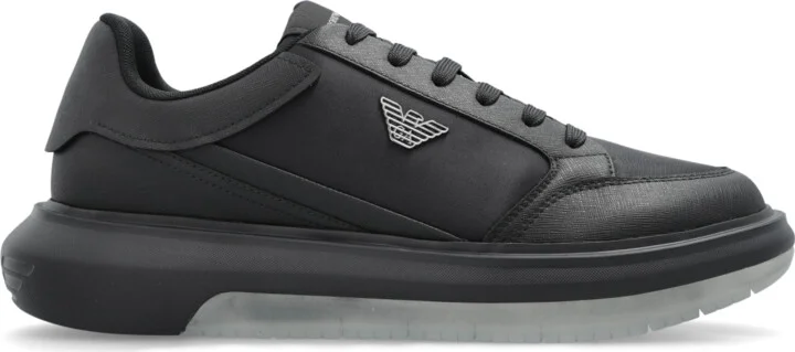 Sneakers With Logo, , - Black