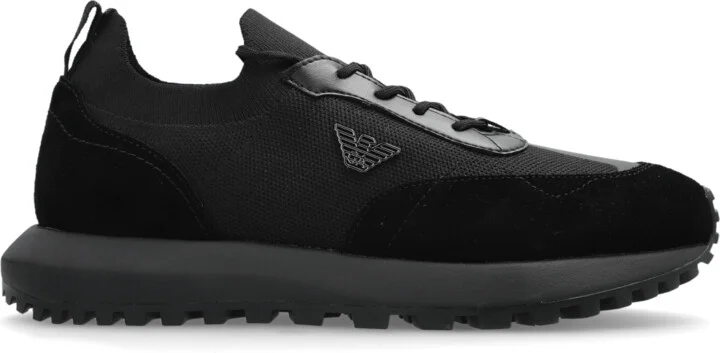 Sneakers With Logo, , - Black