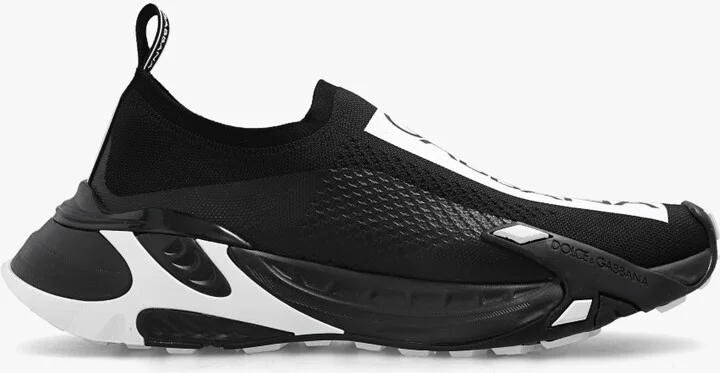 Sneakers With Logo, , - Black