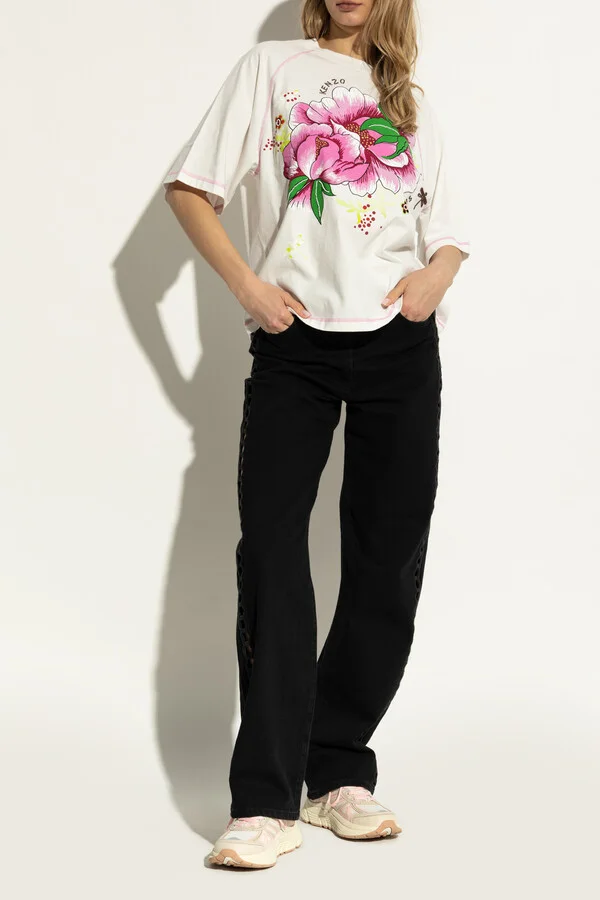 Sneakers With Logo, , - Pink - Image 2