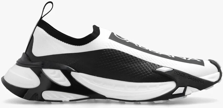 Sneakers With Logo, , - White