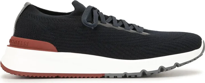 Sneakers With Mesh Panels