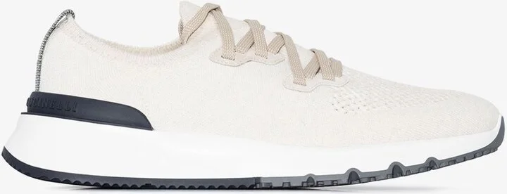Sneakers With Perforated Detail