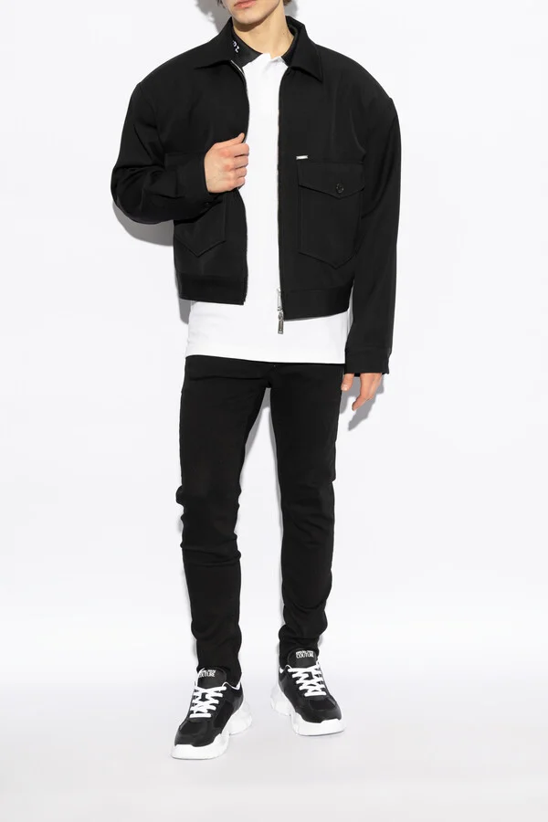 Sneakers With Printed Logo, , - Black - Image 2