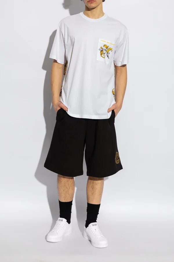 Sneakers With Printed Logo, , - White - Image 2