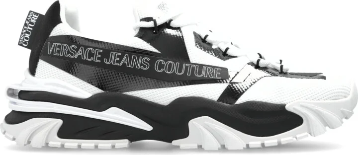 Sneakers With Printed Logo, , - White