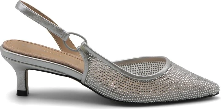 Snipe Slingback Rhinestone Pump - Image 3