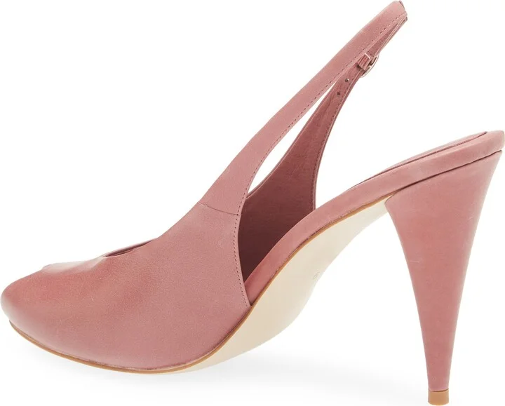 Snoah Slingback Peep Toe Pump - Image 2