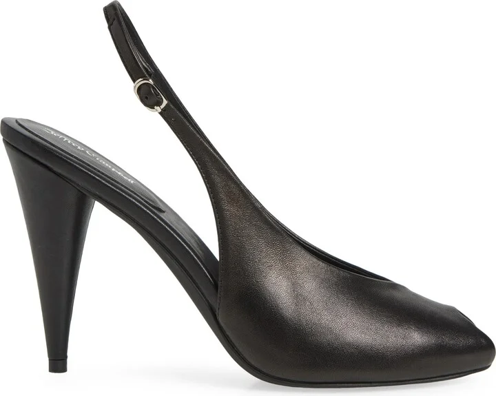 Snoah Slingback Peep Toe Pump - Image 9