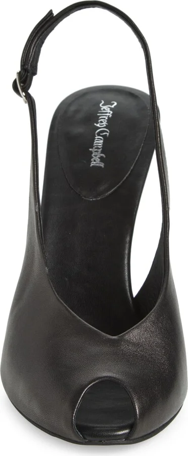 Snoah Slingback Peep Toe Pump - Image 10