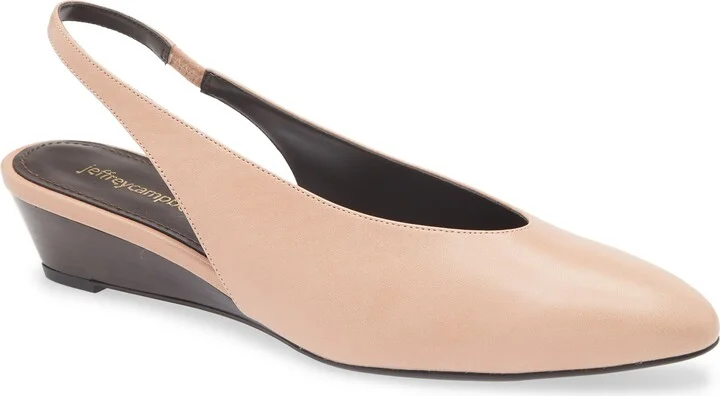 Snoop Slingback Wedge Pump