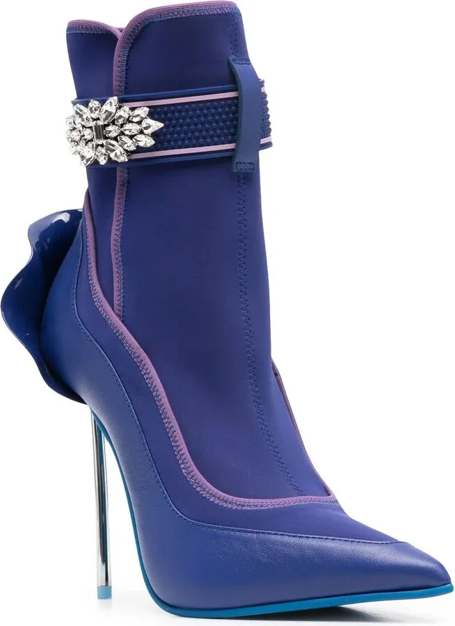 Snorkeling 120mm crystal-embellished ankle boots - Image 2
