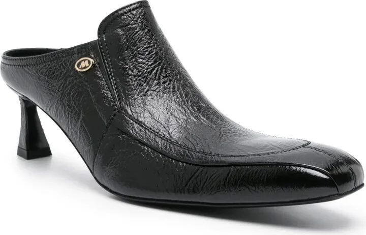 Snout 65mm leather mules - Image 2