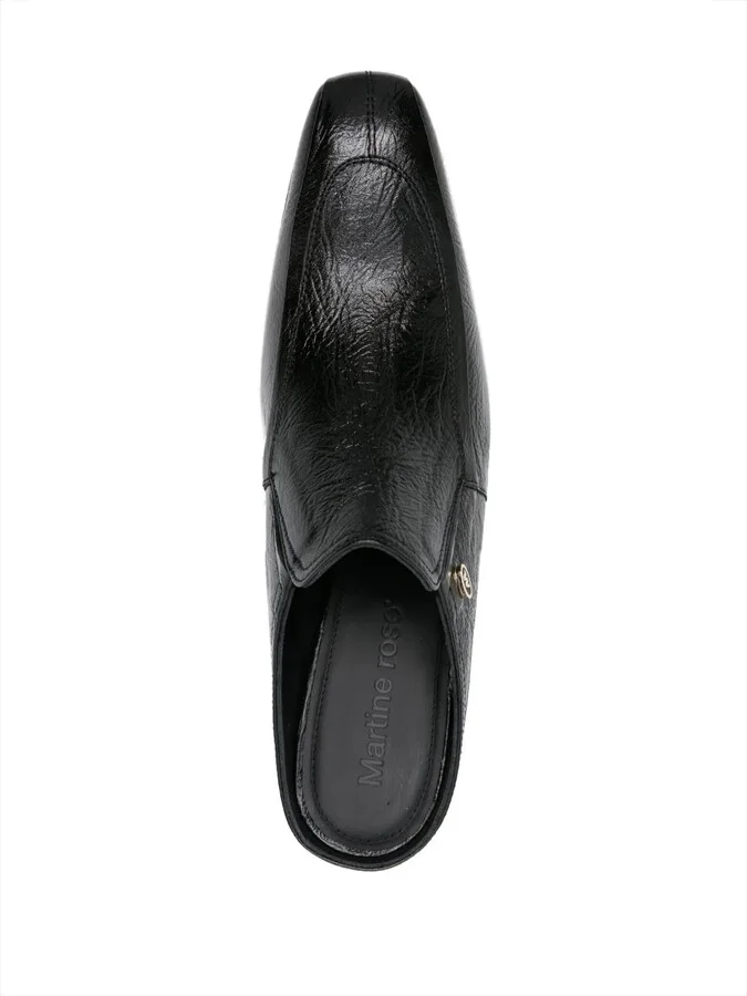 Snout 65mm leather mules - Image 4