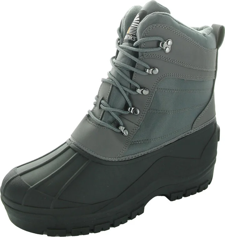 Snow 01 Mens Lace-Up Waterproof Ankle Boots