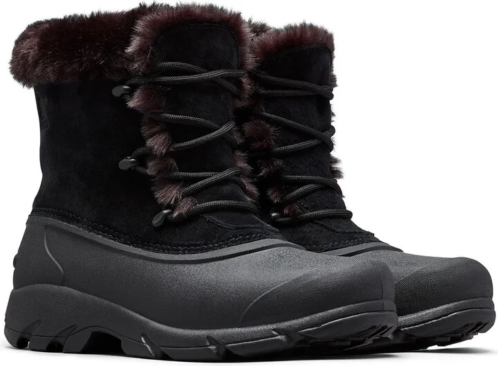 Snow Angel Faux Fur Detail Waterproof Boot
