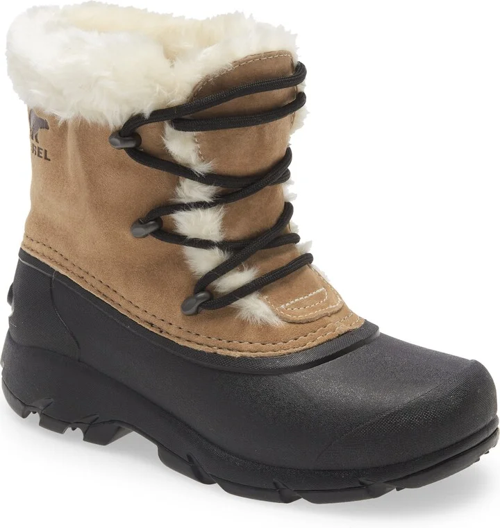 Snow Angel Faux Fur Detail Waterproof Boot