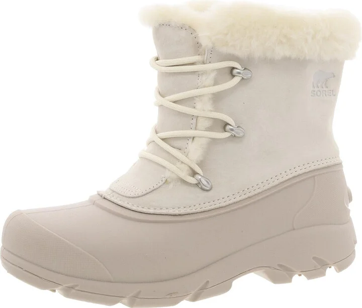 Snow Angel Womens Suede Faux Fur Lined Winter & Snow Boots