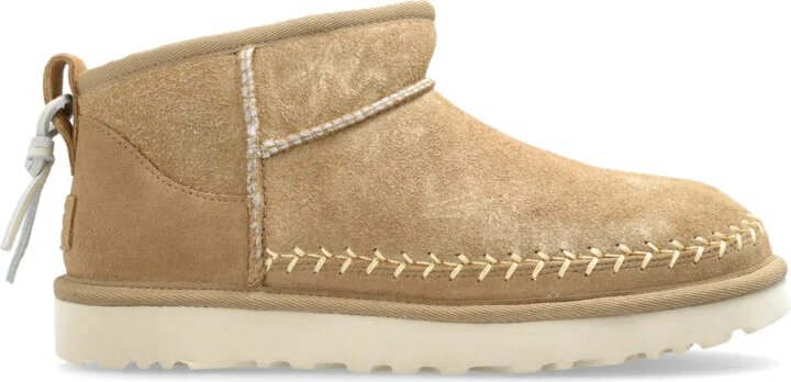 Snow Boots `Classic Ultra Mini Biarritz`, , - Beige