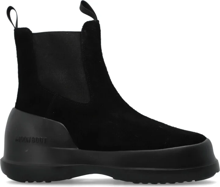 Snow Boots MB Luna Chelsea Suede, , - Black