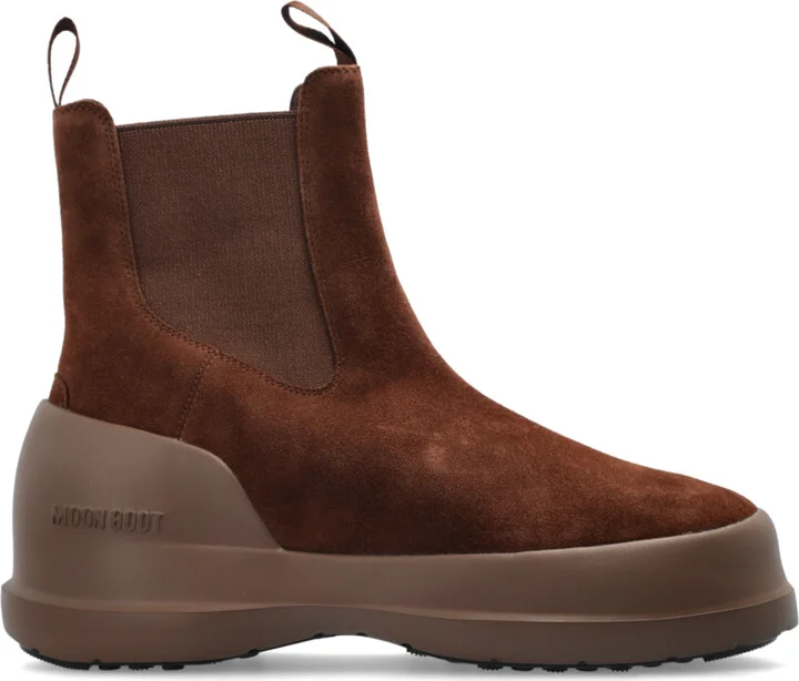 Snow Boots MB Luna Chelsea Suede, , - Brown