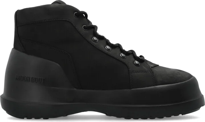 Snow Boots MB Luna Trek Mid Nubuck, , - Black