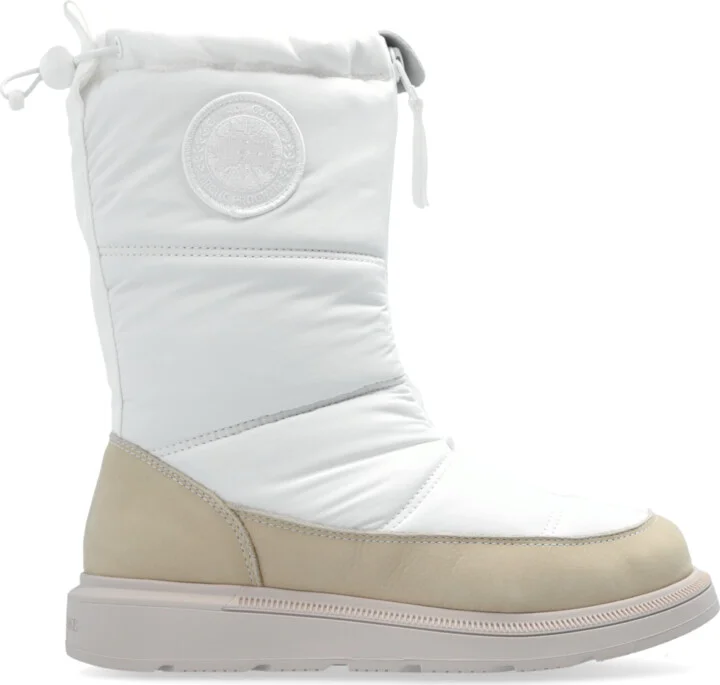 Snow Boots With Cypress Logo, , - White