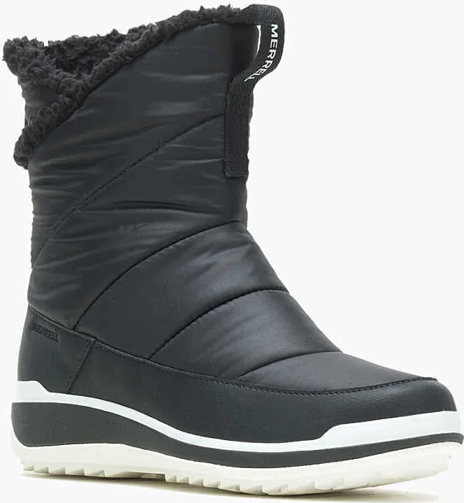 Snowcreek Sport Mid Zip Polar J003668 Snow Boots Women's 9 Black TF260