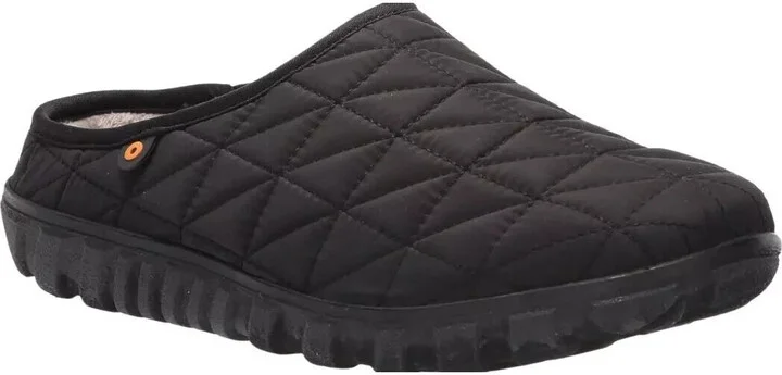 Snowday II Slippers Women's US 8 Black Fleece Lined Casual Shoes ZPO2836