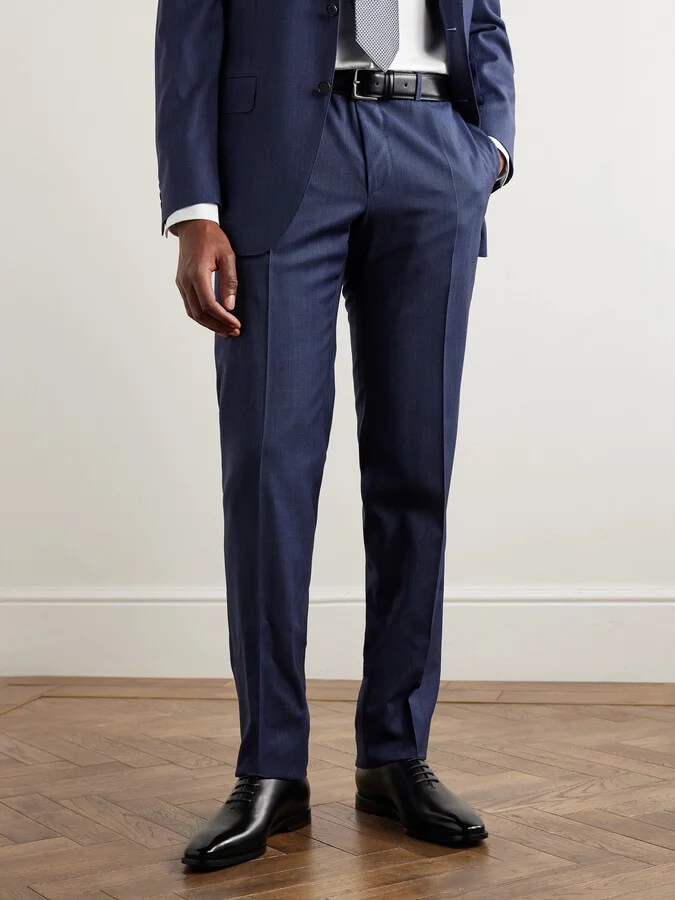 Snowdon Whole-Cut Glossed-Leather Oxford Shoes - Image 2