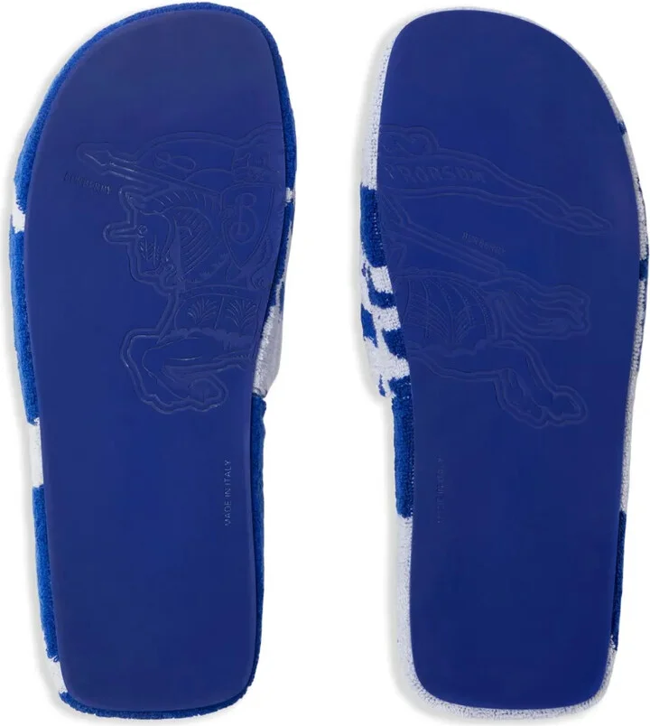 Snug cotton-towelling slippers - Image 5