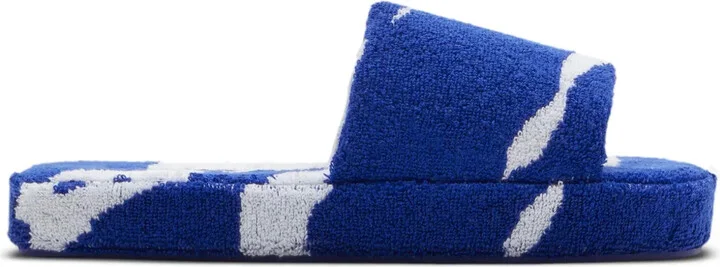 Snug cotton-towelling slippers