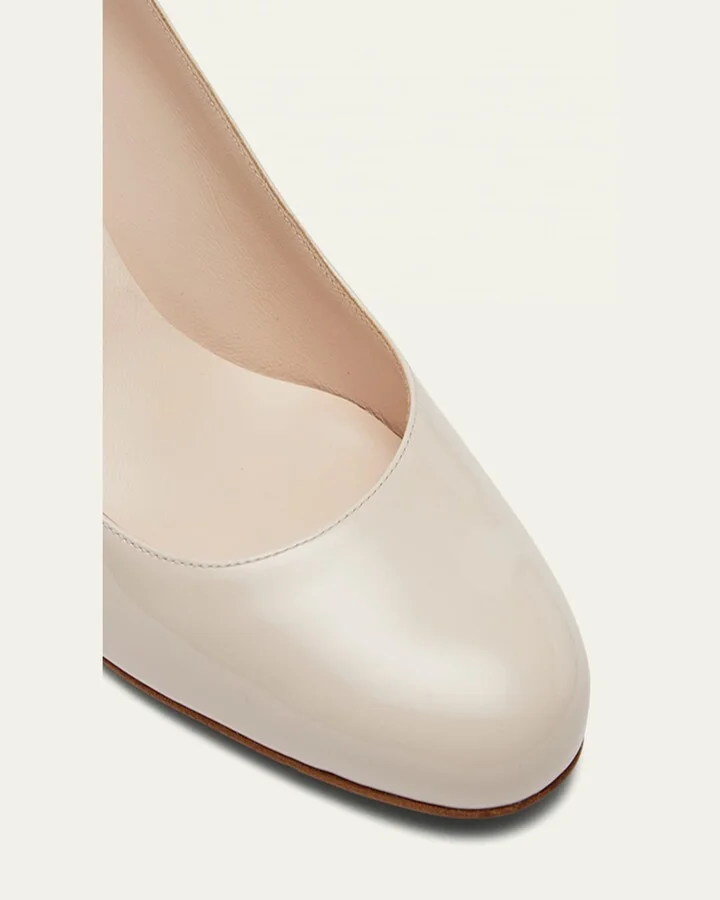 So Jane Patent Red Sole Slingback Pumps - Image 10