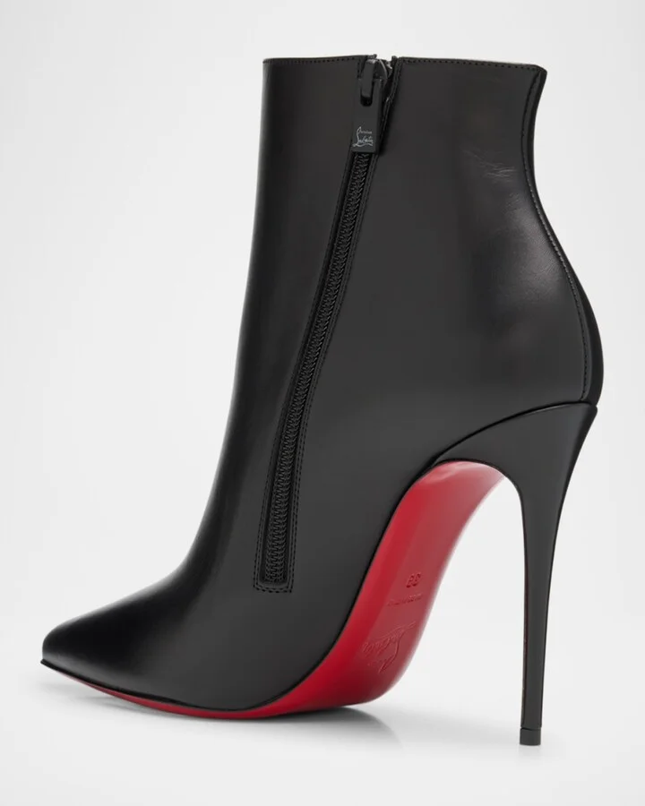 So Kate Calfskin Red Sole Booties - Image 4