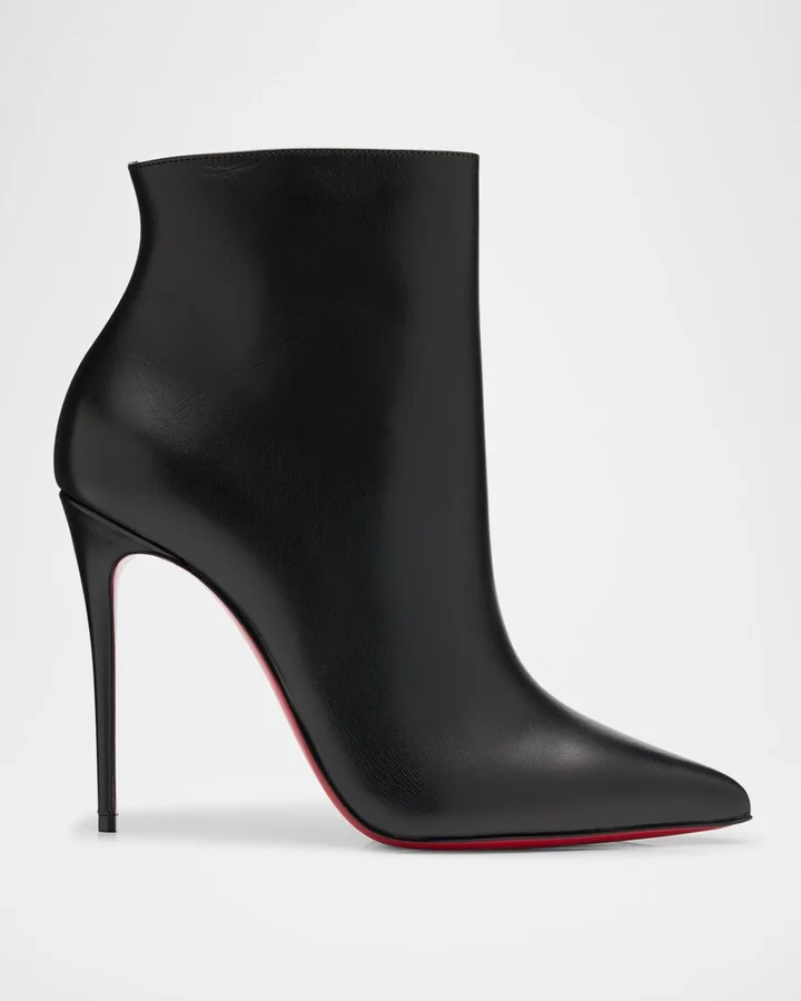 So Kate Calfskin Red Sole Booties