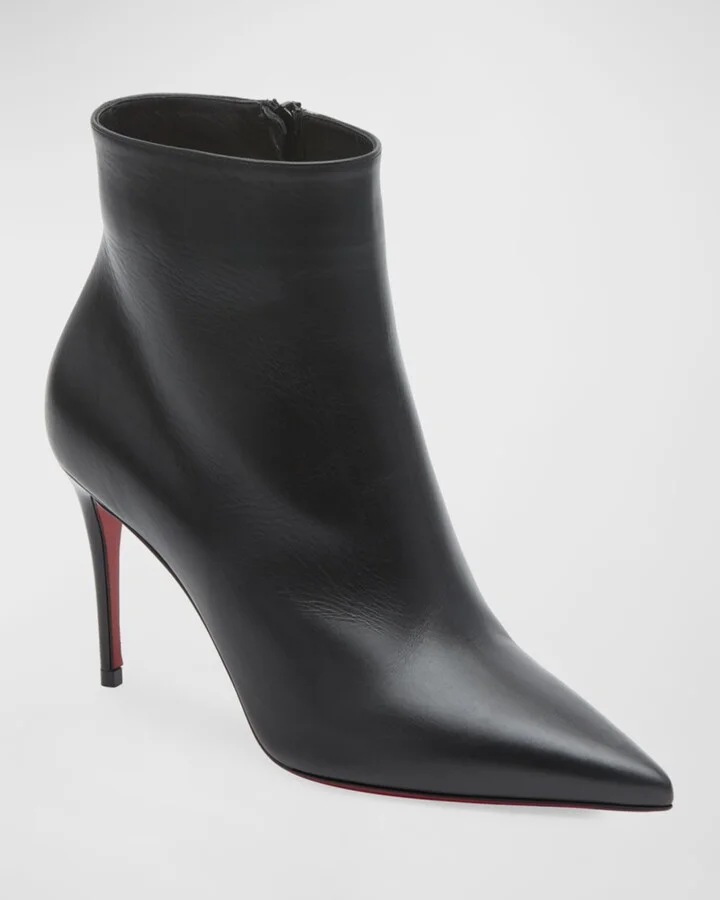 So Kate Leather Red Sole Booties - Image 2