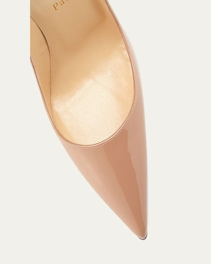 So Kate Patent Pointed-Toe Red Sole Pump - Image 3