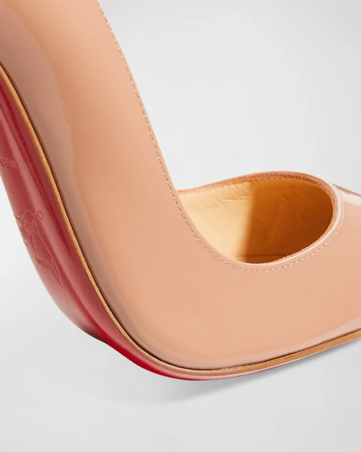So Kate Patent Pointed-Toe Red Sole Pump - Image 3