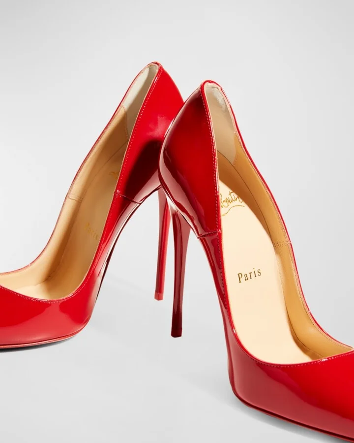 So Kate Patent Pointed-Toe Red Sole Pump - Image 10