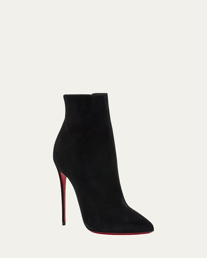So Kate Suede Red Sole Booties - Image 2