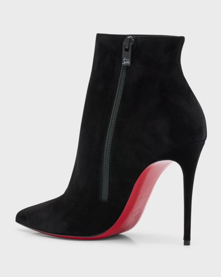 So Kate Suede Red Sole Booties - Image 10