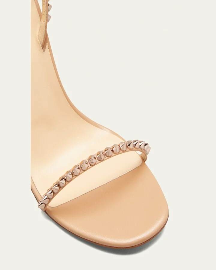 So Me Spike Red Sole Sandals - Image 3