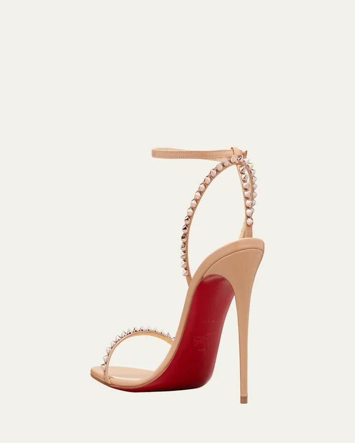 So Me Spike Red Sole Sandals - Image 4