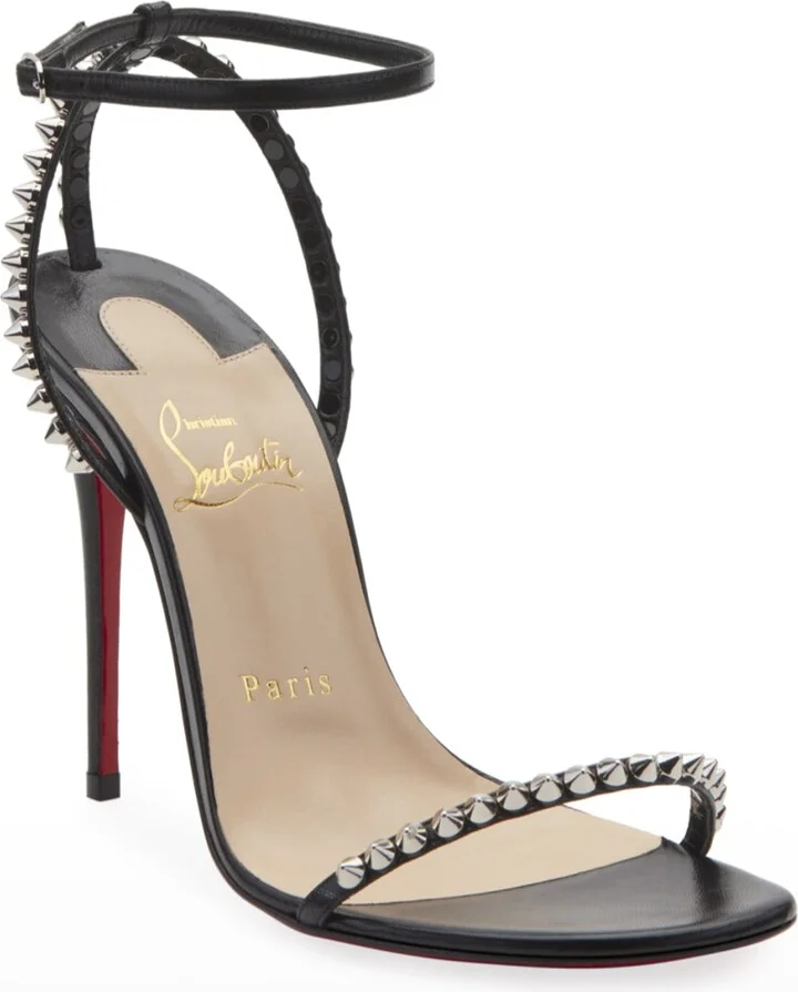 So Me Spike Red Sole Sandals - Image 2