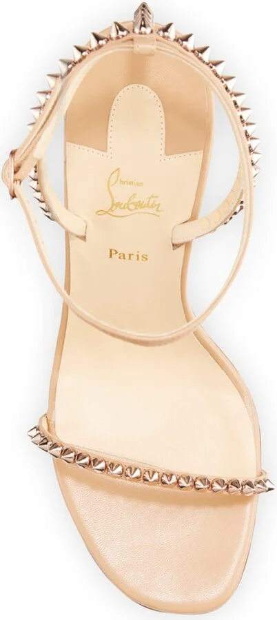 So Me Spike Red Sole Sandals - Image 5