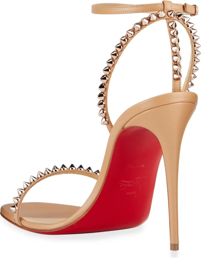 So Me Spike Red Sole Sandals - Image 8